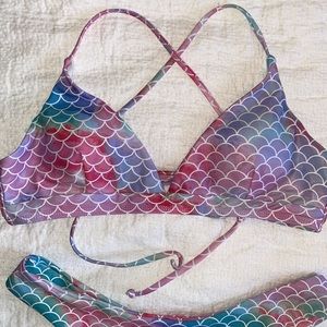 Zaful Mermaid Bathing Suit